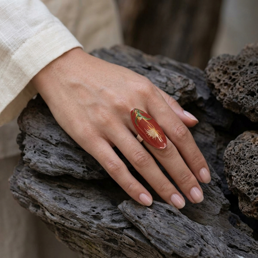 Floral Whisper Ring